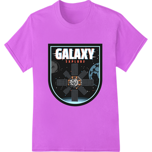 Galaxy Explore: Blast Off with Futuristic Space DTF Print showcasing advanced DTF printing experts technology