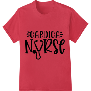 Rebel Typography: Monochrome 'CARDIGA NVRSE' Abstract Print with custom custom apparel artwork