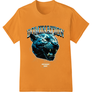 Unleash Your Inner Beast: Fierce 'Domination' Panther Print made with premium custom print solutions