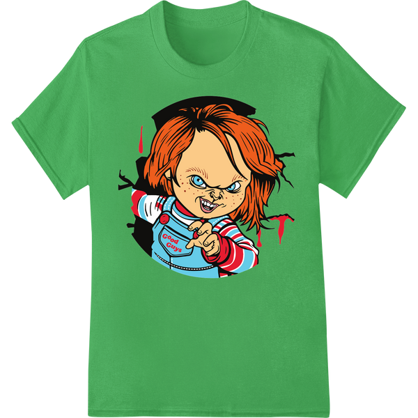 Cutting-edge DTF printing technology featured on Unleash the Terror: Chucky DTF Print Heat Transfer