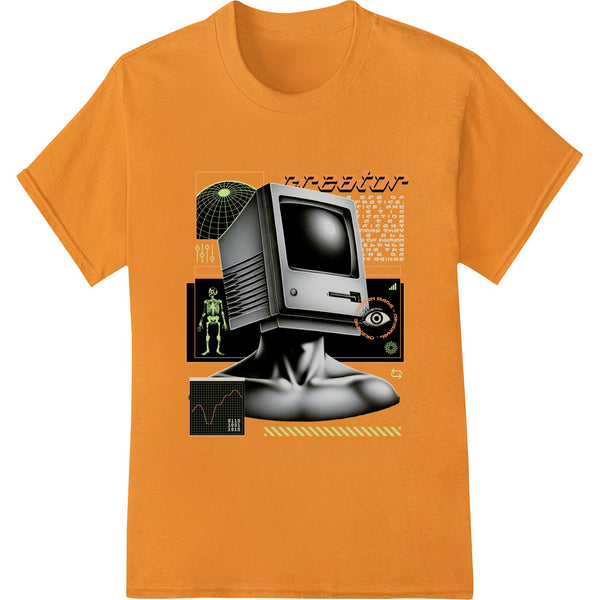 Abacor: Retro - Futuristic DTF Print for Tech Enthusiasts - SUPERDTF - DTF Prints - DTF Transfers - Custom DTF Prints