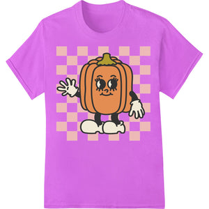 Adorable Cartoon Pumpkin Halloween Heat Transfer Design - SUPERDTF - DTF Prints - DTF Transfers - Custom DTF Prints