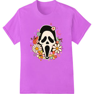 Adorable Ghost Cartoon Heat Transfer - Halloween Fun - SUPERDTF - DTF Prints - DTF Transfers - Custom DTF Prints