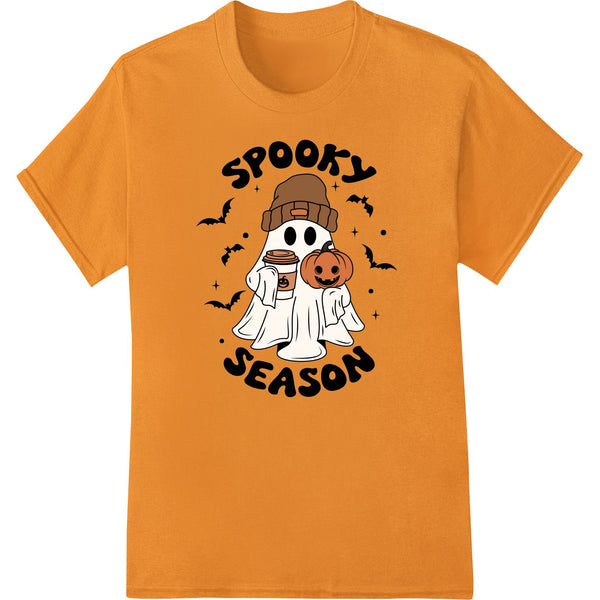 Adorable Ghost Ready for a Spooky Halloween Season - SUPERDTF - DTF Prints - DTF Transfers - Custom DTF Prints