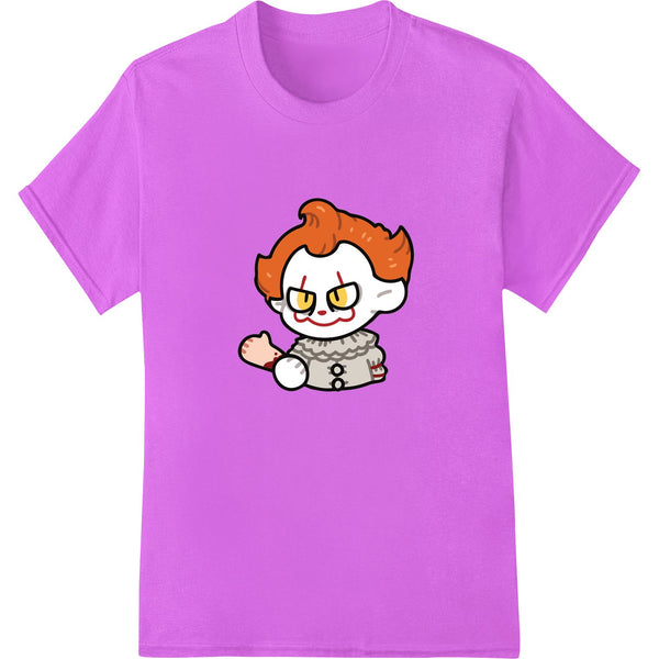 Adorable Halloween Clown Cartoon DTF Heat Transfer - SUPERDTF - DTF Prints - DTF Transfers - Custom DTF Prints