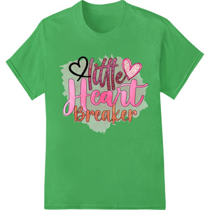 Adorable 'Little Heart Breaker' Valentine's Day DTF Print - SUPERDTF - DTF Prints - DTF Transfers - Custom DTF Prints