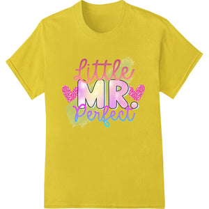 Adorable 'Little Mr. Perfect' Baby Shower Design - SUPERDTF - DTF Prints - DTF Transfers - Custom DTF Prints