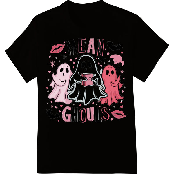 Adorable 'Mean Ghouls' Halloween Heat Transfer Print - SUPERDTF - DTF Prints - DTF Transfers - Custom DTF Prints