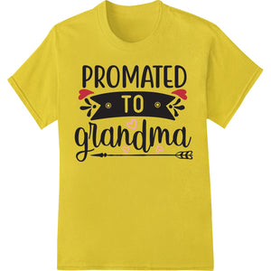 Adorable 'PROMATED TO grandma' Design for Mother's Day Gifts - SUPERDTF - DTF Prints - DTF Transfers - Custom DTF Prints