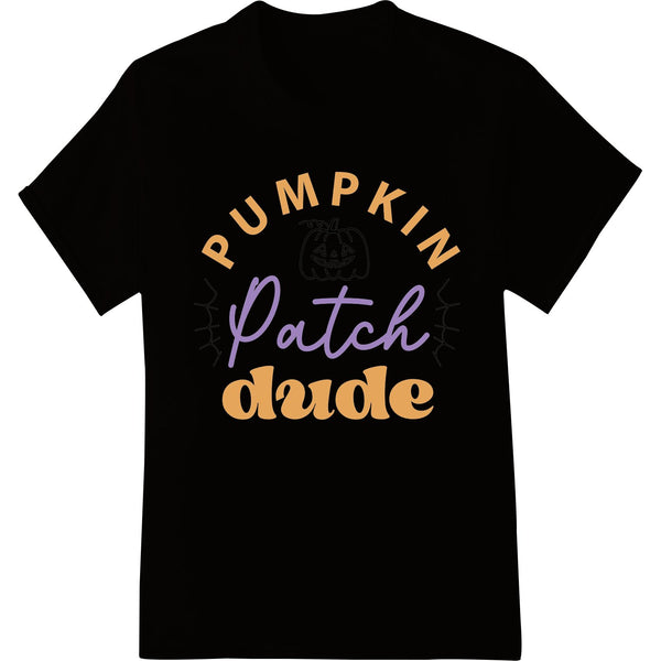 Adorable "Pumpkin Patch Dude" Halloween DTF Print Transfer - SUPERDTF - DTF Prints - DTF Transfers - Custom DTF Prints