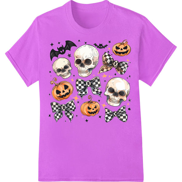 Adorable Skull Heat Transfers for a Spooktacular Halloween - SUPERDTF - DTF Prints - DTF Transfers - Custom DTF Prints