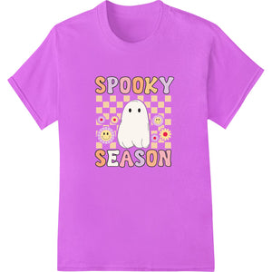 Adorable 'Spooky Season' Ghost DTF Print Heat Transfer - SUPERDTF - DTF Prints - DTF Transfers - Custom DTF Prints