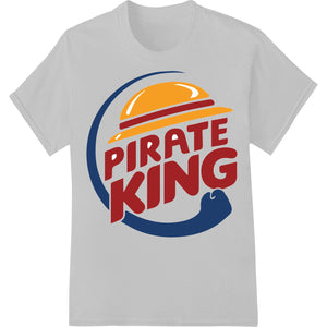 Ahoy! Set Sail in Style with the Bold 'Pirate King' Logo - SUPERDTF - DTF Prints - DTF Transfers - Custom DTF Prints