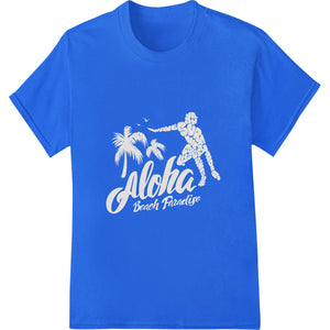 Aloha Beach Paradise: Tropical DTF Print Heat Transfer - SUPERDTF - DTF Prints - DTF Transfers - Custom DTF Prints