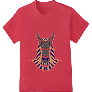 Anubis: Striking Egyptian God DTF Heat Transfer Design - SUPERDTF - DTF Prints - DTF Transfers - Custom DTF Prints