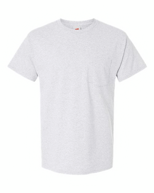 Hanes 5290P Ash front