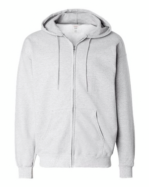 Hanes F280 Ash front
