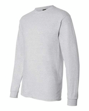 Hanes 5186 Ash side
