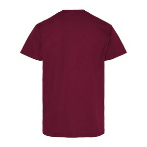 Hanes 5480 Athletic Cardinal back