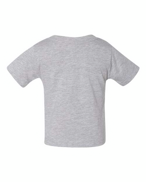 BELLA + CANVAS 3001B Athletic Heather back