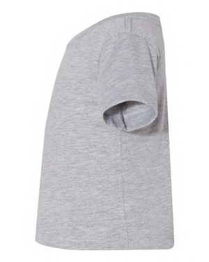 BELLA + CANVAS 3001B Athletic Heather direct side