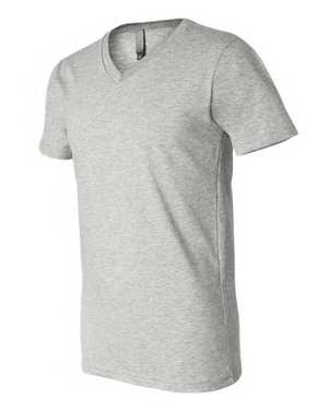 BELLA + CANVAS 3005CVC Athletic Heather direct side