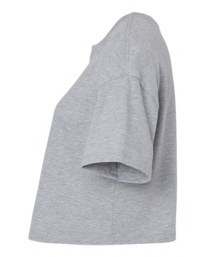 BELLA + CANVAS 6482 Athletic Heather direct side