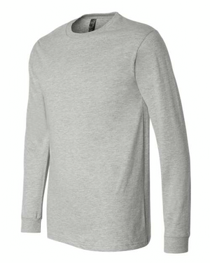 BELLA + CANVAS 3501CVC Athletic Heather direct side