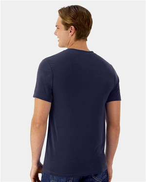 Hanes 4873 Athletic Navy model back