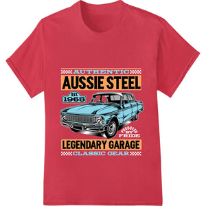 Authentic Aussie Steel: 1965 Classic Car Legendary Garage Gear - SUPERDTF - DTF Prints - DTF Transfers - Custom DTF Prints