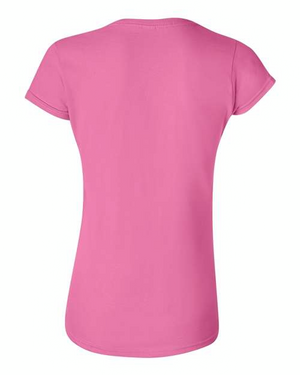 Gildan 64000L Azalea back