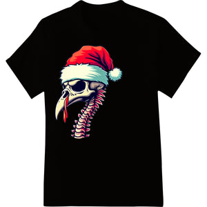 Bad Santa: Skeleton Claus Christmas Skull Graphic - SUPERDTF - DTF Prints - DTF Transfers - Custom DTF Prints