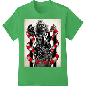 Beetlejuice Lives: Iconic Horror Comedy DTF Print Transfer - SUPERDTF - DTF Prints - DTF Transfers - Custom DTF Prints