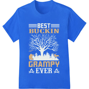 Best Buckin Grampy - Heartwarming Hunting Design for Grandpa - SUPERDTF - DTF Prints - DTF Transfers - Custom DTF Prints