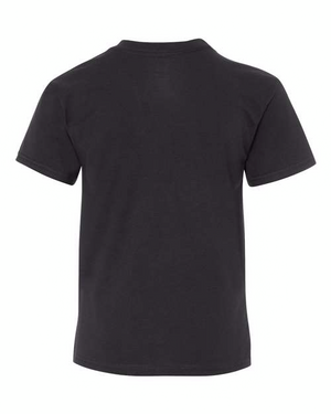 Hanes 498Y Black back