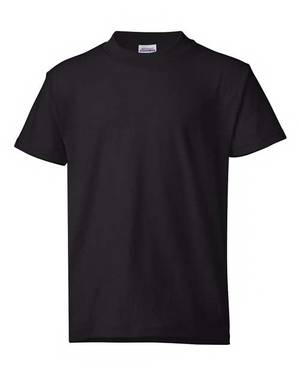 Hanes 5370 Black front