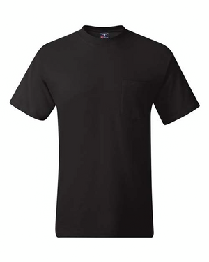 Hanes 5190 Black front