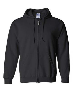 Gildan 18600 Black front