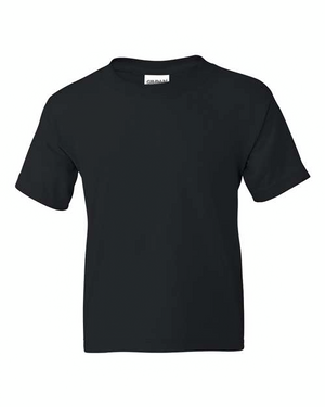 Gildan 8000B Black front