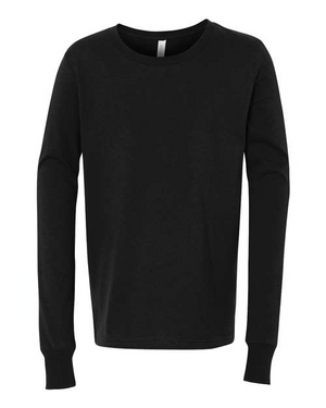BELLA + CANVAS 3501Y Black front