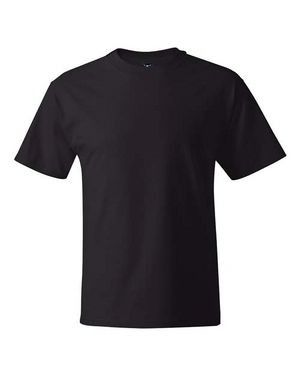 Hanes 5180 Black front
