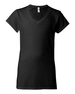 Gildan 64V00L Black front