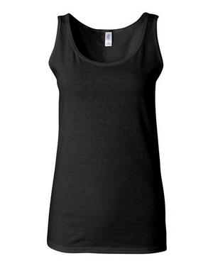 Gildan 64200L Black front