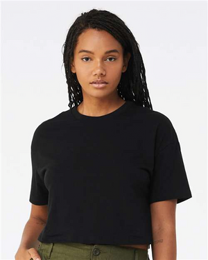 BELLA + CANVAS 6482 Black model front
