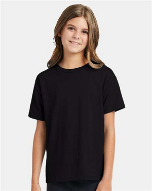 Hanes 5370 Black model front