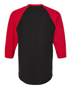 Tultex 245 Black/ Red back