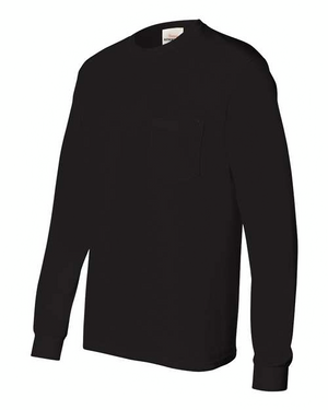 Hanes 5596 Black side