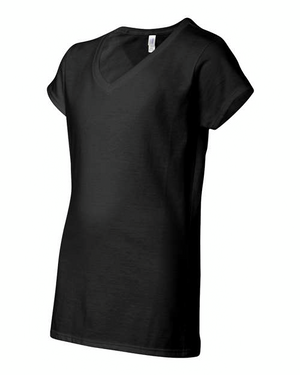 Gildan 64V00L Black side