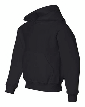 JERZEES 996YR Black side