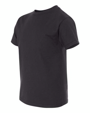 Hanes 498Y Black side